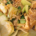 クック8NRRET☆'s cooksnap of when they made ■厚揚げとチンゲンサイのうま煮■.