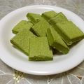 ＠迷子＠'s cooksnap of when they made ホワイトチョコで♡抹茶生チョコ.