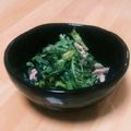 桜月❀咲良mommy's cooksnap of when they made 簡単サラダ！春菊とツナのわさびマヨ和え.