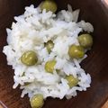 にゃはポン's cooksnap of when they made 炊飯器にポンでグリンピースごはん.