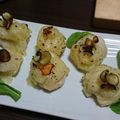 nori1984's cooksnap of when they made おもてなし✿ホタテのポテト包み✿.
