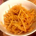 YukaKitch's cooksnap of when they made ♡とまらない♡節約♡もやしのナムル♡.