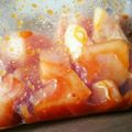 ぽむち。♪'s cooksnap of when they made 鶏胸肉味付け冷凍.