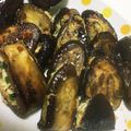 クック48M6TD☆'s cooksnap of when they made 鶏ミンチでなす餃子風☆茄子のはさみ焼.