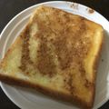ポメちょん's cooksnap of when they made 蜂蜜★バター★シナモン★トースト.
