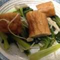 ゆっきん♪'s cooksnap of when they made ＊＊小松菜とごぼう天のさっと煮＊＊.