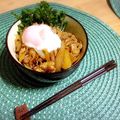 まいもちくま's cooksnap of when they made 夢中で食べちゃう！韓国風☆甘辛豚丼.