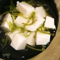 muddler's cooksnap of when they made 豆腐とめかぶのスープ.