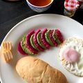 BAL_nabe's cooksnap of when they made ドラゴンフルーツとアボカドのカルパッチョ.
