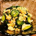 ☆糖質減らしてます☆'s cooksnap of when they made サラダチキンとキュウリのピリ辛和え.