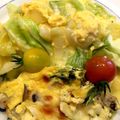 Wingy's cooksnap of when they made 簡単♪春キャベツのキッシュ.