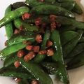 小太郎3's cooksnap of when they made ✿スナップエンドウとベーコンのGP炒め✿.