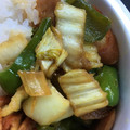 ｙａ－ｙａ－'s cooksnap of when they made 簡単☆ピーマン&白菜のカレー粉炒め.