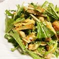 ＊ここまる＊'s cooksnap of when they made 油揚げとカイワレのガーリックサラダ♡.