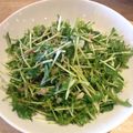 youheino's cooksnap of when they made 豆苗と竹輪のサラダ.