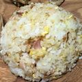 なつあやの's cooksnap of when they made 我が家のベーコンと玉ねぎのチャーハン.