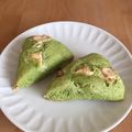 うめぼしこんぶ's cooksnap of when they made ホットケーキミックスで☆抹茶スコーン.