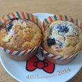 まさぽママ's cooksnap of when they made クリームチーズとブルーベリーのマフィン.