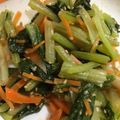 ハワイカイルア's cooksnap of when they made 小松菜と人参のナムル.