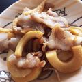 なるchan's cooksnap of when they made タケノコと豚バラの炒め物.