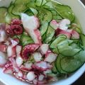 クックWSQEN9☆'s cooksnap of when they made タコときゅうりの酢の物.