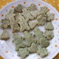 mocobaron's cooksnap of when they made ワンコ用スイートポテトクッキー.