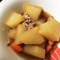 pulehiro's cooksnap of when they made 簡単！大根と豚肉の煮物.