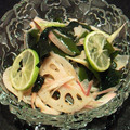 あっこ姉's cooksnap of when they made れんこんと茗荷とすだちのさっぱりサラダ.
