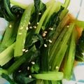 tidagon's cooksnap of when they made レンジで簡単！小松菜のナムル.