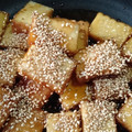 柚ゆずyuzu's cooksnap of when they made 旨いよ♪甘辛厚揚げ.
