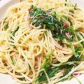 a_langy's cooksnap of when they made カルシウムたっぷり！梅じゃこパスタ.