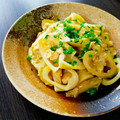 噂のぴのちゃん♡'s cooksnap of when they made 簡単☆淡竹(はちく)と厚揚げの煮物.