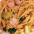 きゃな♭'s cooksnap of when they made 超簡単！ブロッコリーナポリタン！.