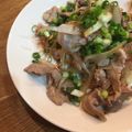 よしみゆき's cooksnap of when they made おつまみに最高♪豚肉と塩らっきょう炒め.