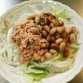 ゆりYO船長's cooksnap of when they made 野菜をおいしく：金時豆とツナのサラダ.