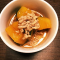 チビダビ's cooksnap of when they made 鶏そぼろかぼちゃ.