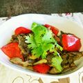 こぶたちゃんGOGO's cooksnap of when they made 砂肝とパプリカのアヒージョ♪.