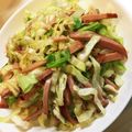 さま〜しゃ's cooksnap of when they made ご飯に合う！キャベツと焼き豚の炒め物。.