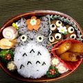 りつろくママ☆'s cooksnap of when they made キャラ弁 トトロと真っ黒くろすけ.