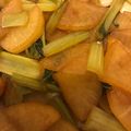 karinchika's cooksnap of when they made 大根のごま油炒め♪.