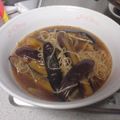 たまご麺。's cooksnap of when they made なべひとつ☆５分☆美味しい☆揚げなすー麺.