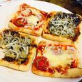 chiecocoa's cooksnap of when they made 超簡単！お揚げさん de 和風ピザ.