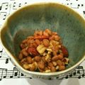 あーこ姐's cooksnap of when they made ザクッとおいしい♪納豆 オン ザ ナッツ.