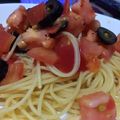 クックSZ6TNP☆'s cooksnap of when they made トマトとツナでサラダ風 冷製パスタ.