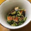 みーはーママ☆'s cooksnap of when they made 夏野菜と鰻蒲焼きで簡単和え物☆.