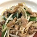 つきこちゃん's cooksnap of when they made m絶品☆もやし炒め.
