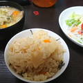 クックF21G8O☆'s cooksnap of when they made 簡単♡鶏ごぼう＊炊き込みご飯.