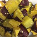りんママ042's cooksnap of when they made 材料2つ！大学イモ♪炊飯器で簡単失敗なし.