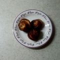 linhua's cooksnap of when they made ☆ストロベリー＆チョコチップのマフィン☆.