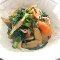 mikemilk＊'s cooksnap of when they made ごぼうと春菊のきんぴら.